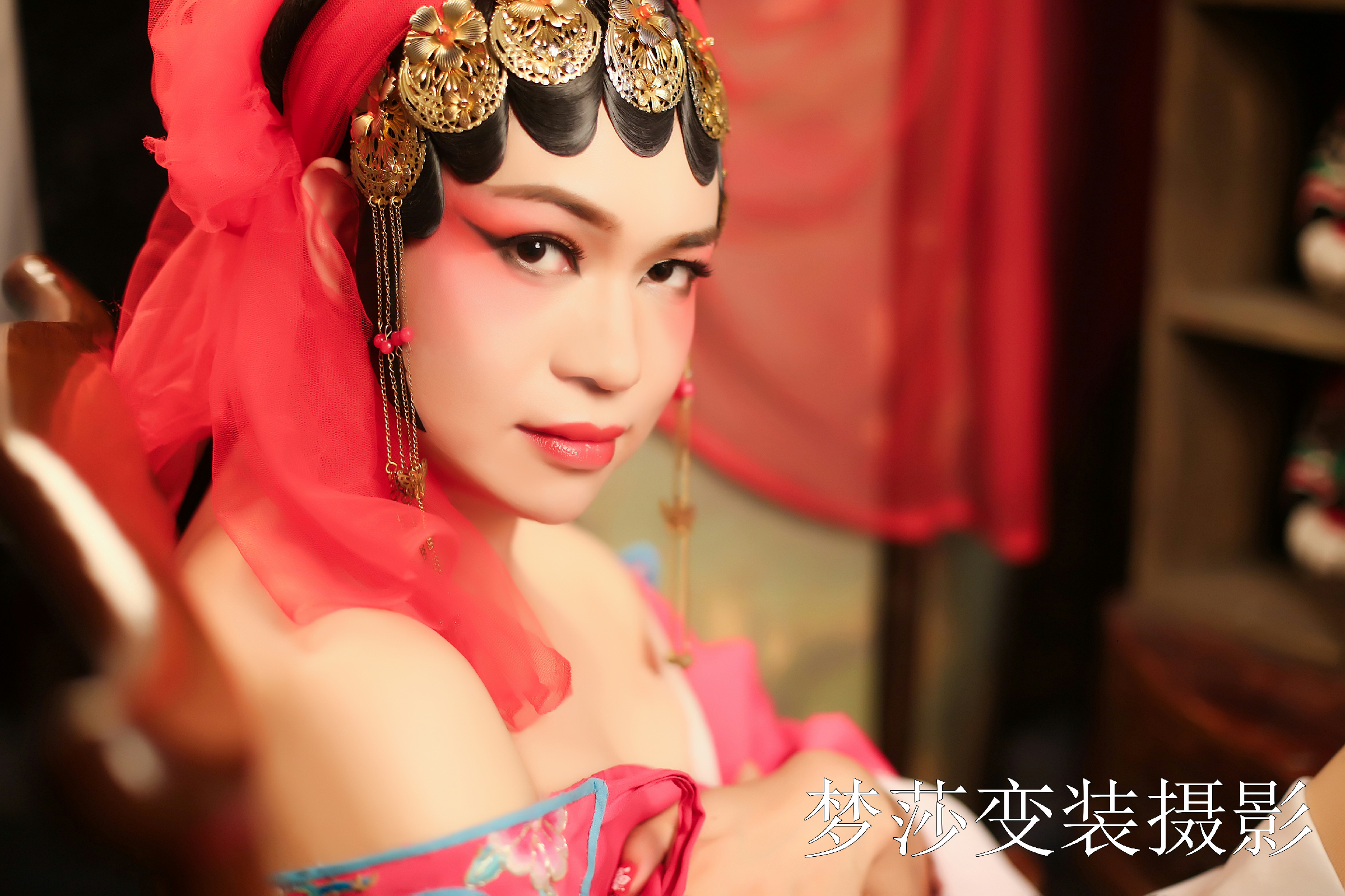 海棠春戏曲花旦古风写真